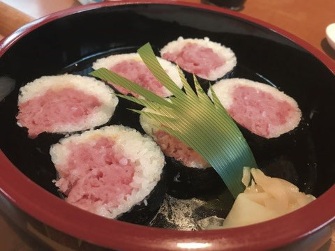 千葉県銚子市・加満家のまぐろの寿司